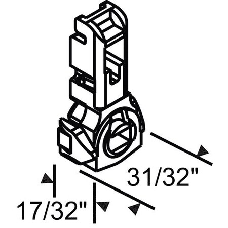 T-Lock Tilt Shoe Open Cam